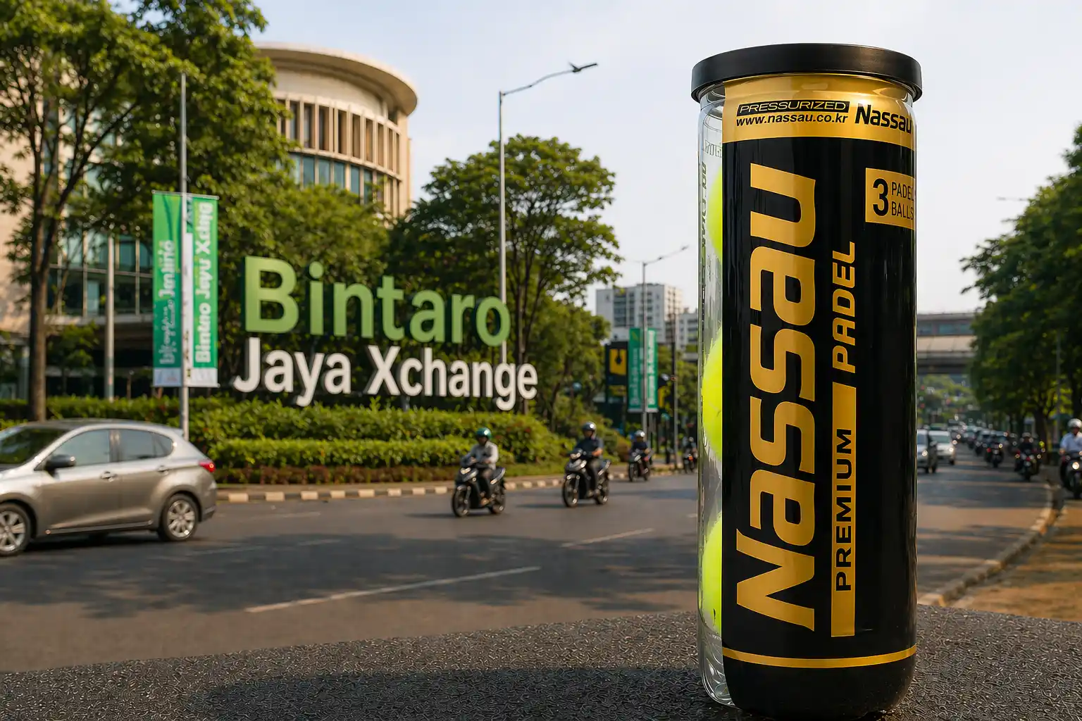 bola padel Nassau di Bintaro — Bagus Sport Tangerang Selatan