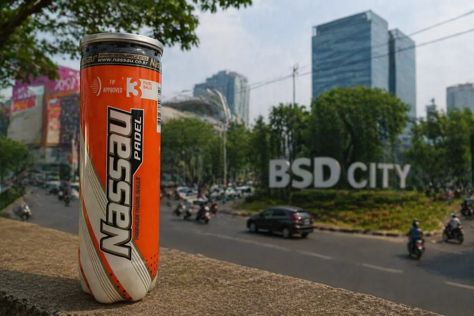 bola padel Nassau di Serpong — Bagus Sport Tangerang Selatan